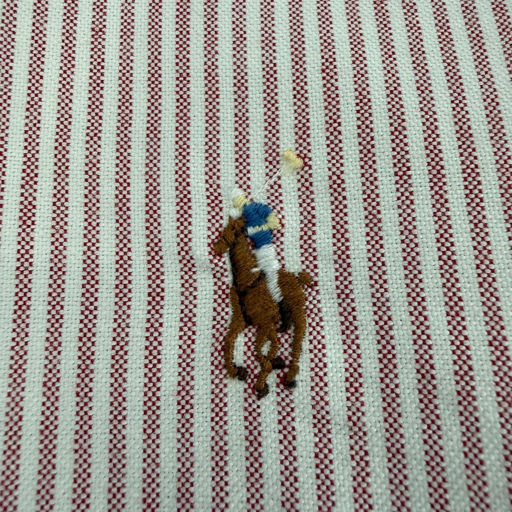 Ralph Lauren Fun Shirt Men XL Multi Color Striped Oxford Button Down 100%Cotton - Picture 14 of 16